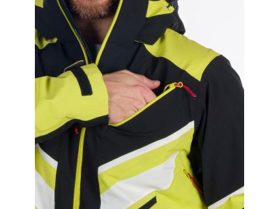 Northfinder EARL ski jacket, limegreen/black