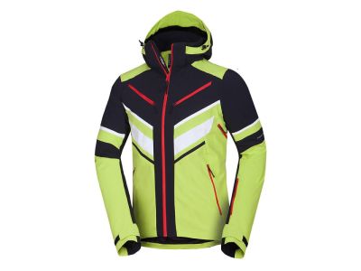 Northfinder EARL ski jacket, limegreen/black