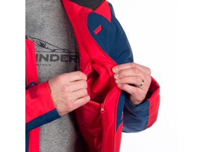 Northfinder BU-5145SNW Jacke, rot/blau