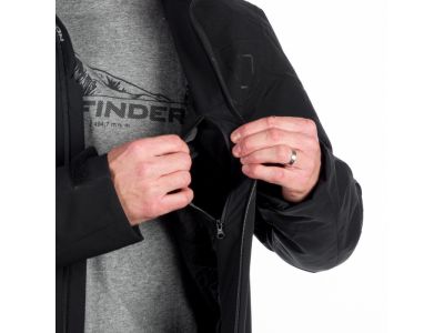 Northfinder BU-5146SNW kabát, fekete