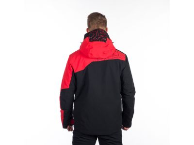 Northfinder WILBUR ski jacket, black/red