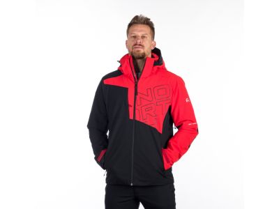 Northfinder WILBUR BU-5146SNW ski jacket, black/red