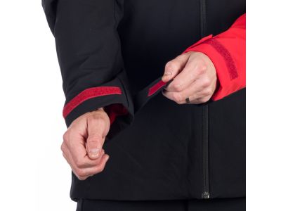 Northfinder WILBUR ski jacket, black/red