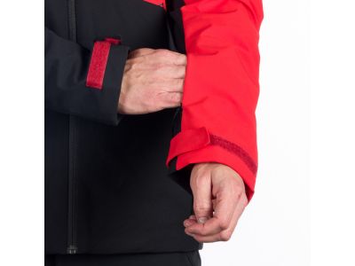 Northfinder WILBUR ski jacket, black/red