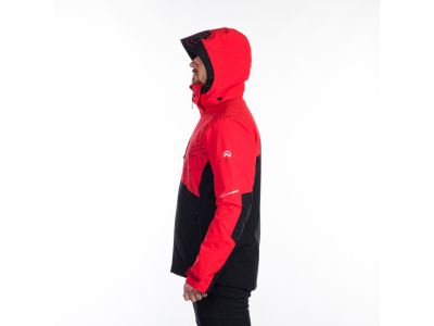 Northfinder WILBUR ski jacket, black/red