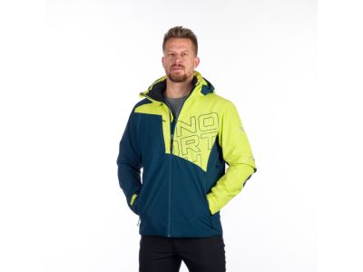 Northfinder BU-5146SNW kabát, tinta kék/zöld