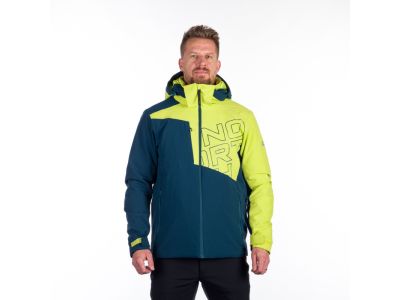 Northfinder WILBUR ski jacket, inkblue/green