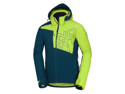 Northfinder WILBUR ski jacket, inkblue/green