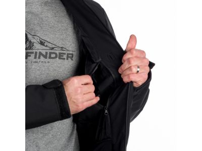 Northfinder BU-5147SNW kabát, fekete