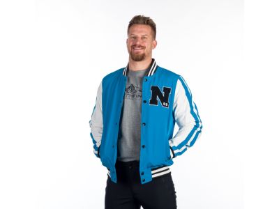 Northfinder KENT bunda, modrá/bílá