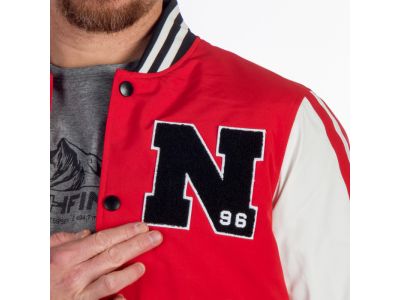 Northfinder KENT Jacke, rot/weiß