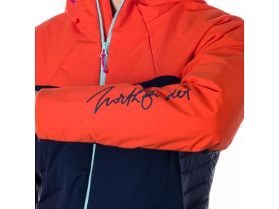 Northfinder OLGA dámská bunda, oranžová/modrá