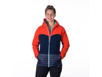 Northfinder OLGA women&#39;s jacket, orange/blue