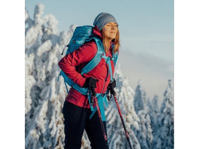 Kurtka damska Northfinder JEANNE w kolorze wiśniowy czerwonym