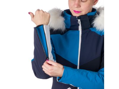Northfinder BU-6140SNW női kabát, kék/fehér