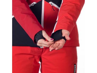 Northfinder BU-6140SNW női kabát, piros/fehér