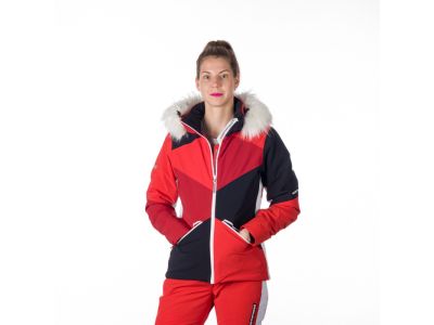 Northfinder BU-6140SNW női kabát, piros/fehér
