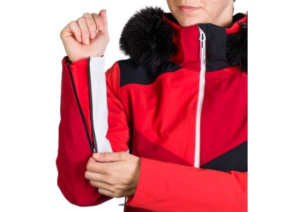 Northfinder EDITH women&#39;s jacket, red/white