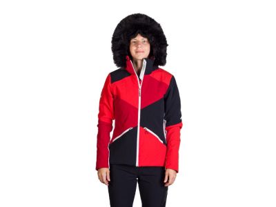 Northfinder EDITH women&#39;s jacket, red/white