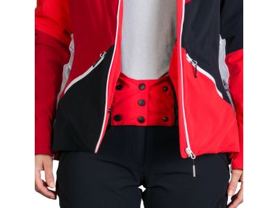 Northfinder EDITH women&#39;s jacket, red/white