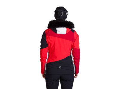 Northfinder EDITH women&#39;s jacket, red/white