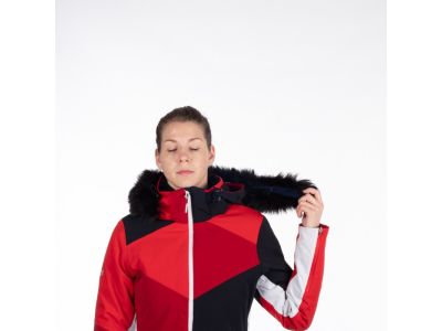 Northfinder EDITH women&#39;s jacket, red/white