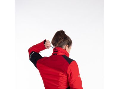 Northfinder EDITH women&#39;s jacket, red/white