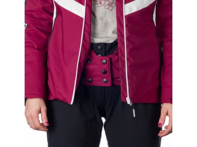 Northfinder BU-6142SNW women&#39;s jacket, white/cherry