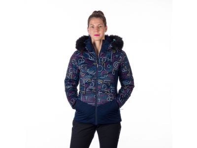Northfinder BU-6145SNW women&#39;s jacket, multicolor print