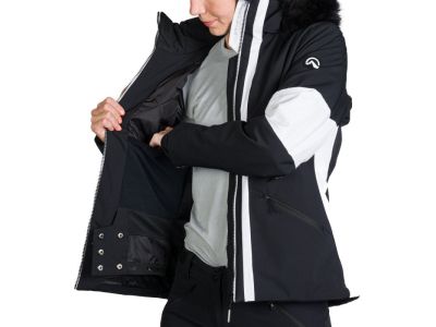 Northfinder ZELLA women&#39;s jacket, black/white