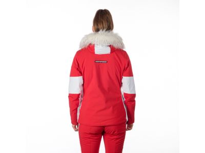 Northfinder BU-6148SNW dámská bunda, červená/bílá