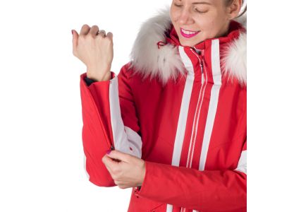 Northfinder BU-6148SNW női kabát, piros/fehér