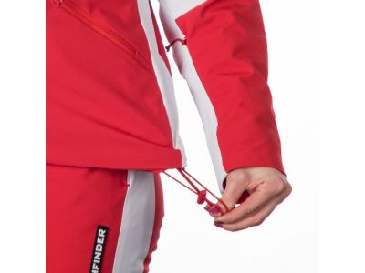 Northfinder BU-6148SNW női kabát, piros/fehér