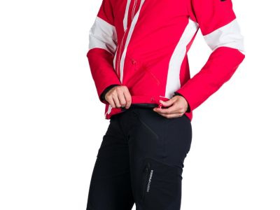 Northfinder ZELLA women&#39;s jacket, red/white