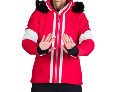 Northfinder ZELLA women&#39;s jacket, red/white