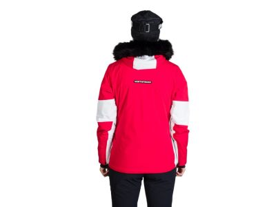 Northfinder ZELLA women&#39;s jacket, red/white