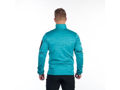 Northfinder NICK pulóver, kék melange