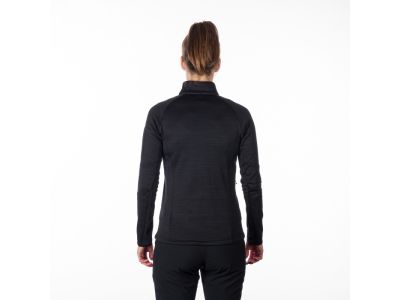 Damska bluza Northfinder WANDA w kolorze czarnym melanż
