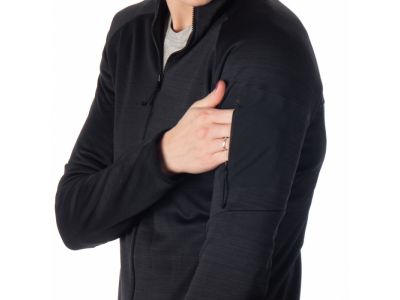 Damska bluza Northfinder WANDA w kolorze czarnym melanż