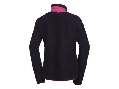 Northfinder WYOMA MI-4816OR Damen-Sweatshirt, Kirsche/Schwarz