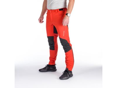 Northfinder MILTON kalhoty, červená/černá