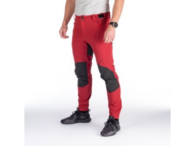 Spodnie Northfinder FREDRICK w kolorze ciemnoczerwonym