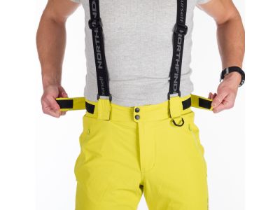 Northfinder NORMAN nohavice, limegreen