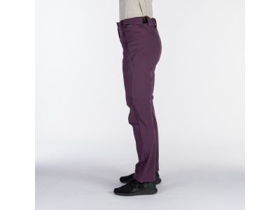 Spodnie damskie Northfinder GARNET w kolorze jeżynowym