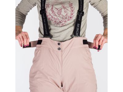 Spodnie damskie Northfinder MAXINE, różowe
