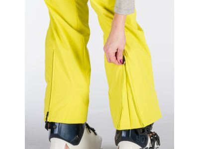 Spodnie damskie Northfinder NO-4892SNW w kolorze limonkowej zieleni
