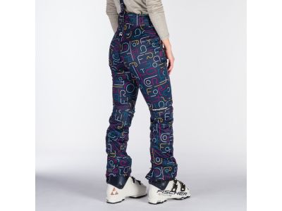 Pantaloni dama Northfinder VERNA, imprimeu multicolor