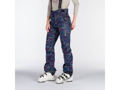 Pantaloni dama Northfinder VERNA, imprimeu multicolor