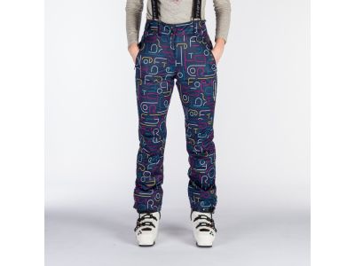 Pantaloni dama Northfinder VERNA, imprimeu multicolor