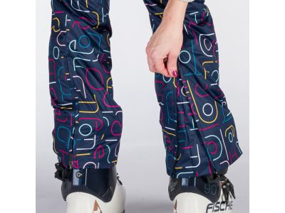 Pantaloni dama Northfinder VERNA, imprimeu multicolor